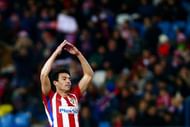 MADRID, SPAIN - DECEMBER 20: Nicolas Gaitan of Atletico de Madrid celebrates scoring their opening goal during the Copa del Rey Round of 16 match between Club Atletico de Madrid and CD Guijuelo at Vicente Calderon stadium  on December 20, 2016 in Madrid, Spain. (Photo by Gonzalo Arroyo Moreno/Getty Images)